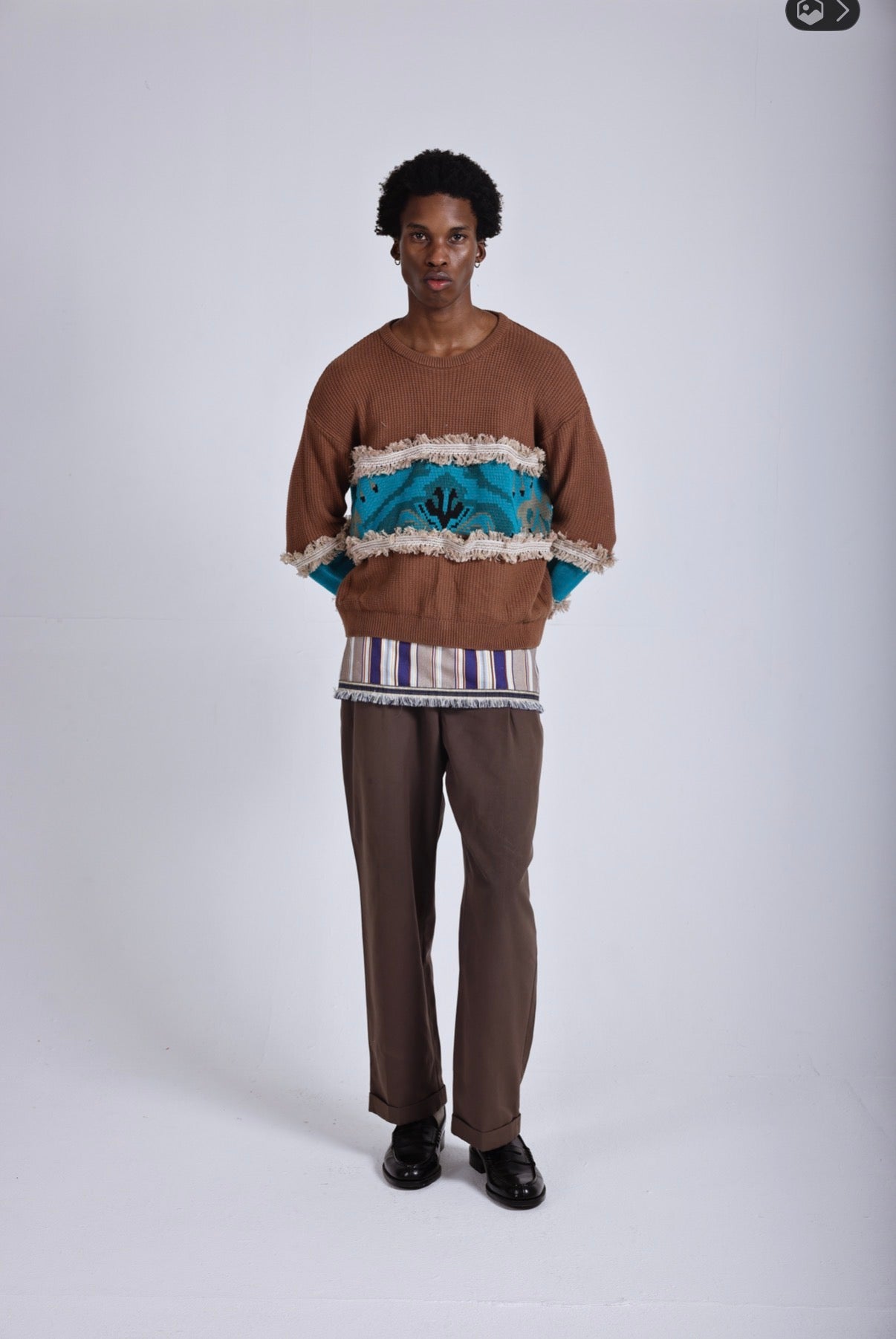 reverse texture knit