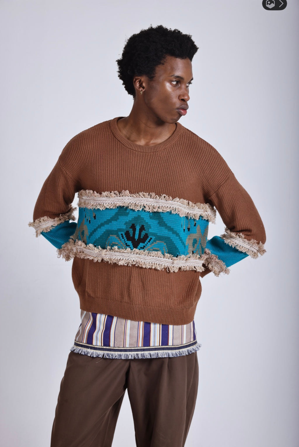 reverse texture knit